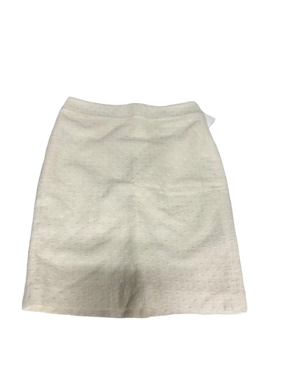 Beige Skirt Mini & Short Ann Taylor, Size S