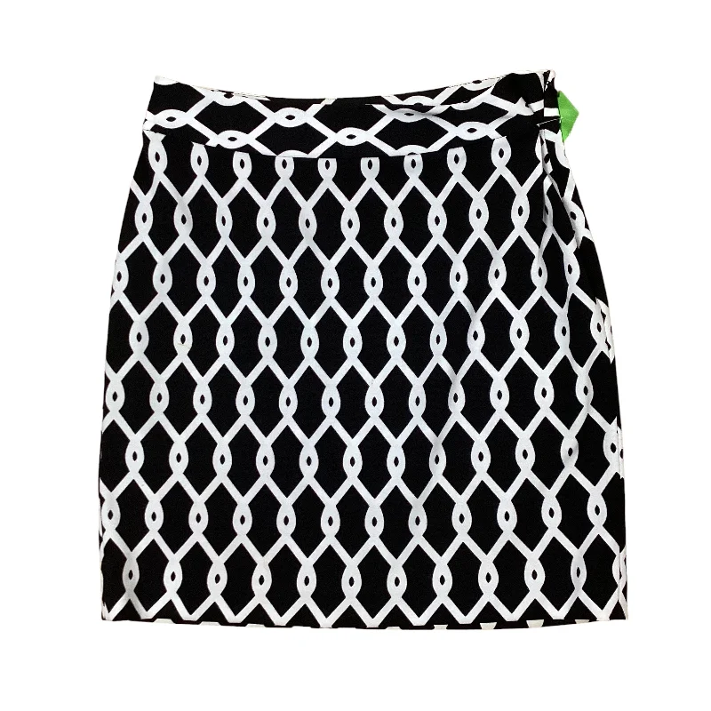 Black Skirt Mini & Short Adrienne Vittadini, Size 6