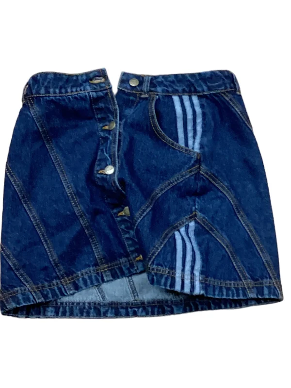 Blue Denim Skirt Mini & Short Ivy Park, Size M