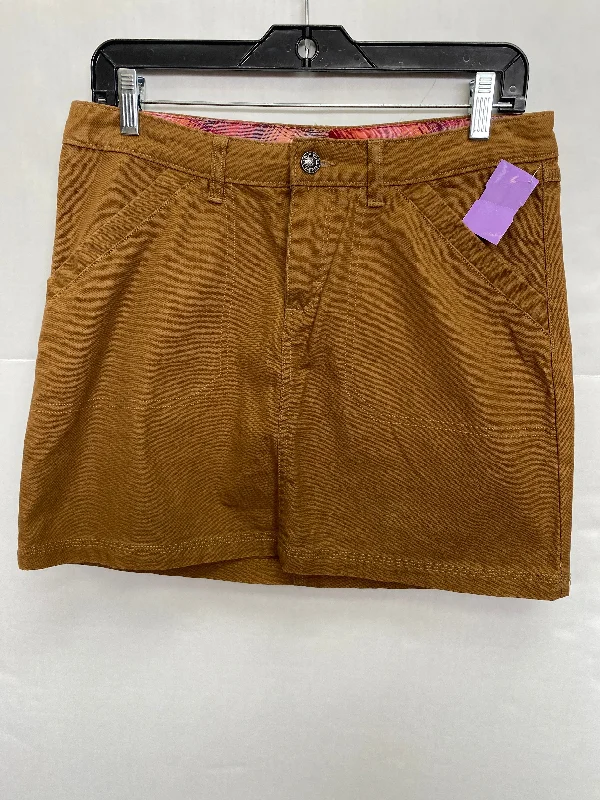 Brown Skirt Mini & Short Patagonia, Size 6