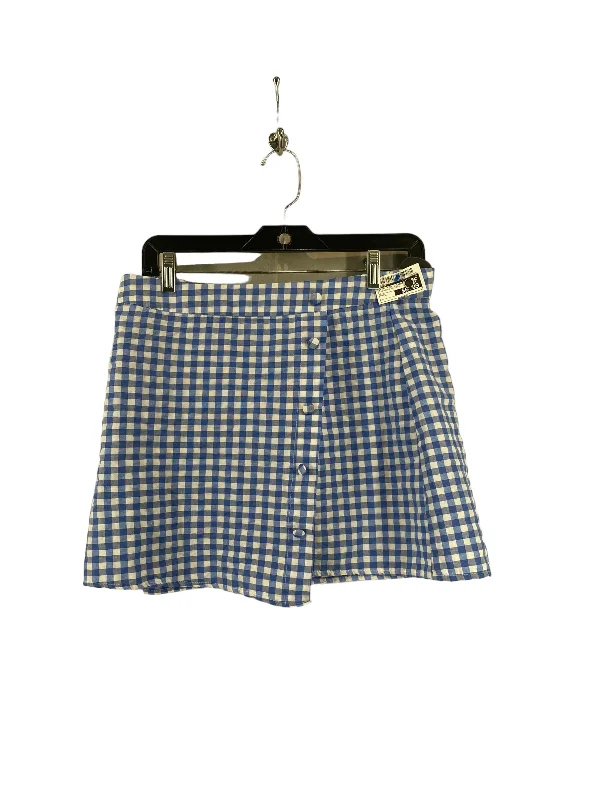 Checkered Pattern Skirt Mini & Short Shein, Size L