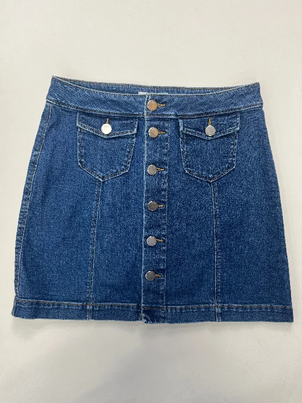 Denim Skirt Mini & Short Loft, Size 6