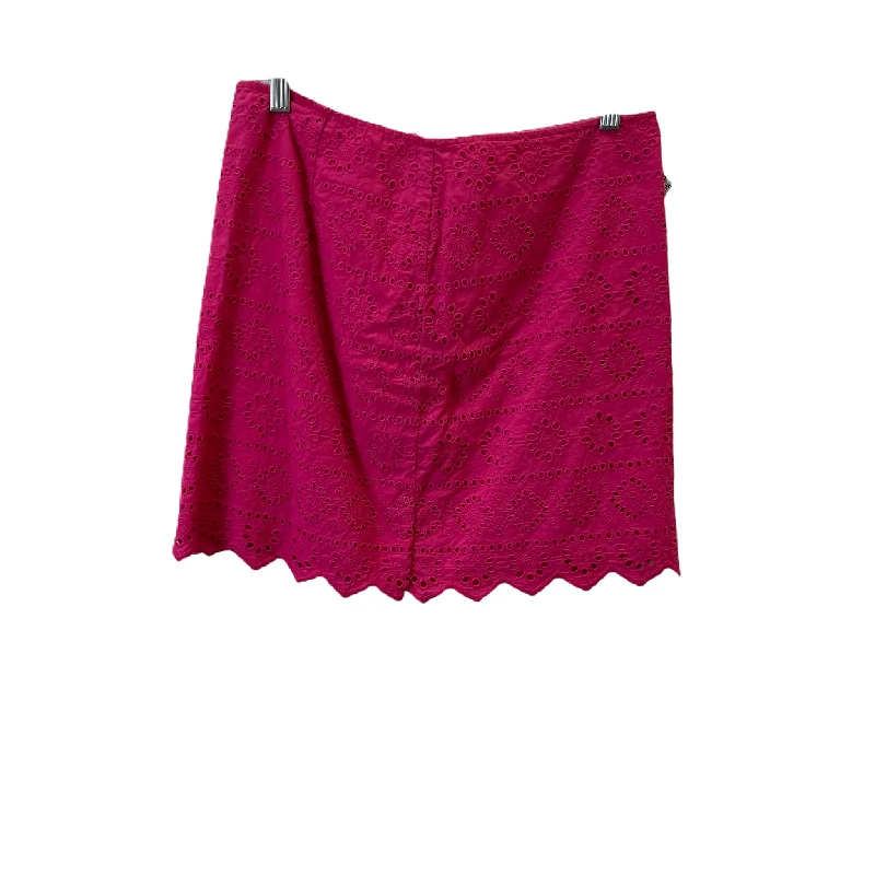 Pink Skirt Mini & Short By Vineyard Vines, Size: 6