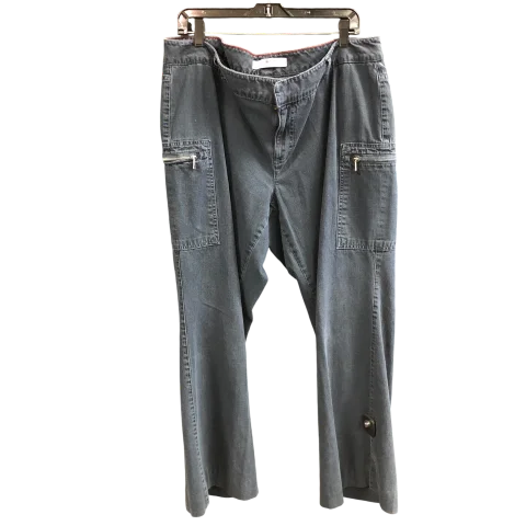 Jeans Cropped By Tommy Hilfiger In Denim Blue, Size: 18