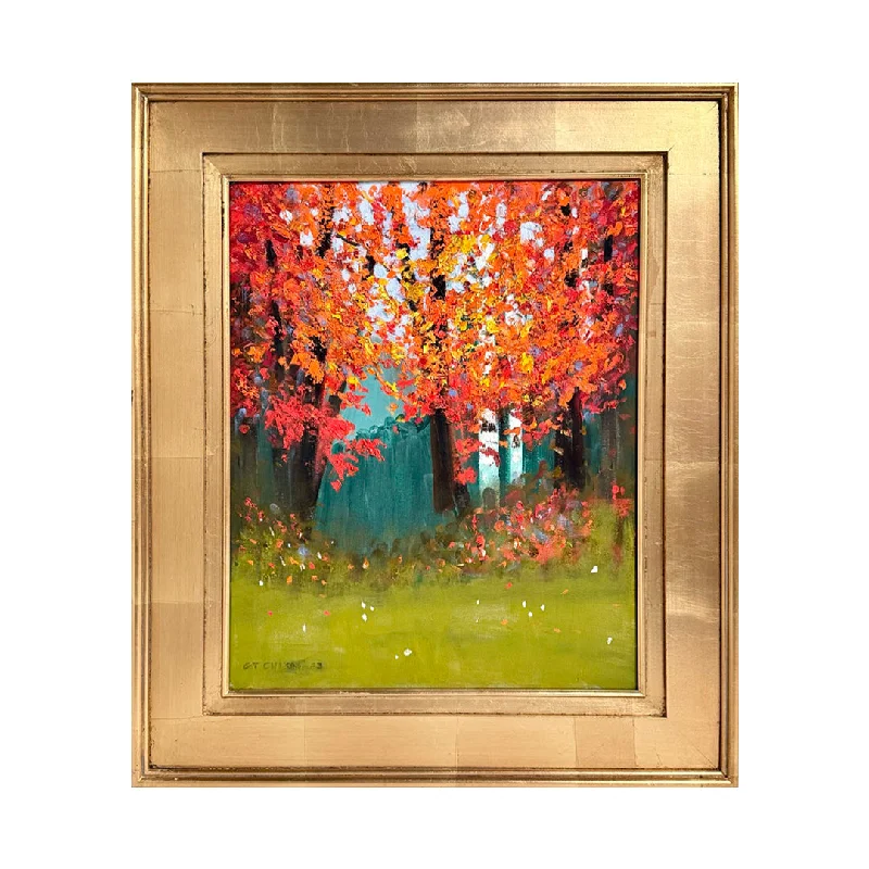 "Autumn Leaves Falling" Signed