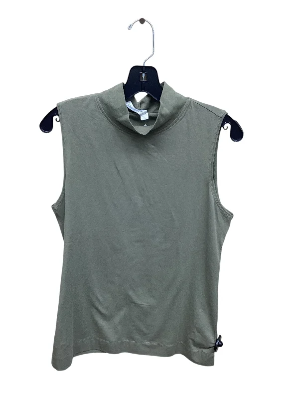 Top Sleeveless By Athleta In Green, Size: M