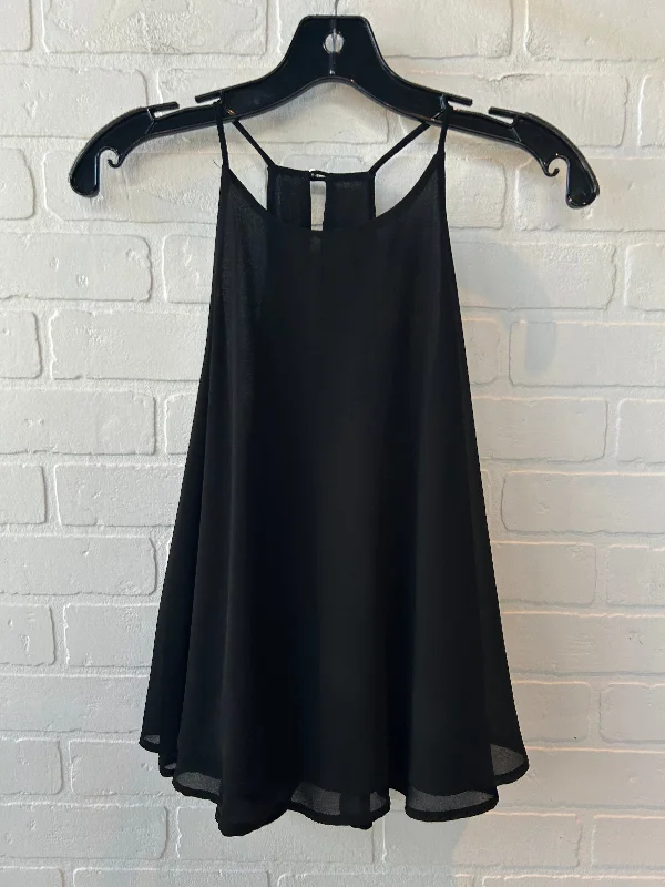 Top Sleeveless By Everly In Black, Size: S