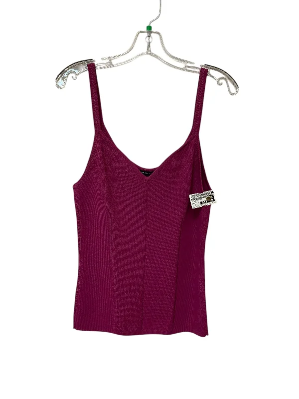 Top Sleeveless By White House Black Market In Purple, Size: L