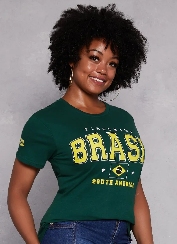 Plus Size Pindorama Brasil South America Tee