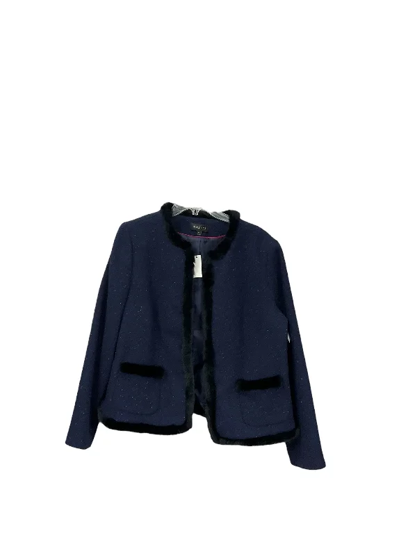 Blazer By Talbots In Blue, Size: 1x