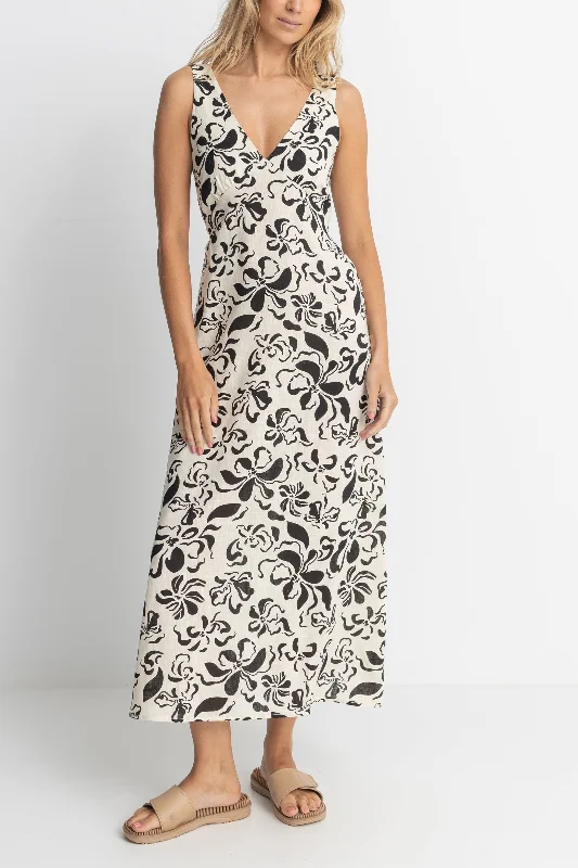 Sundance Floral Maxi Dress Natural