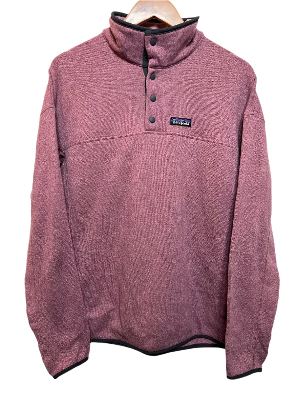 Patagonia Women's Pink Fleece (Size XL)