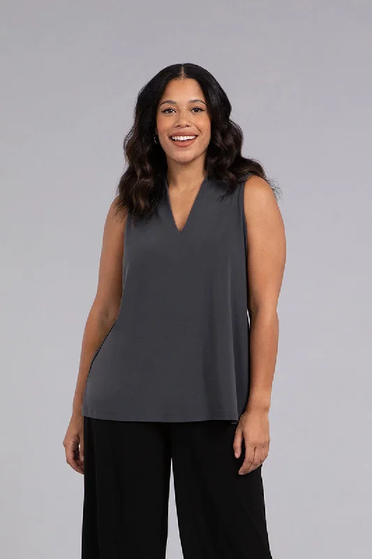 Deep V Trapeze Tank | Graphite