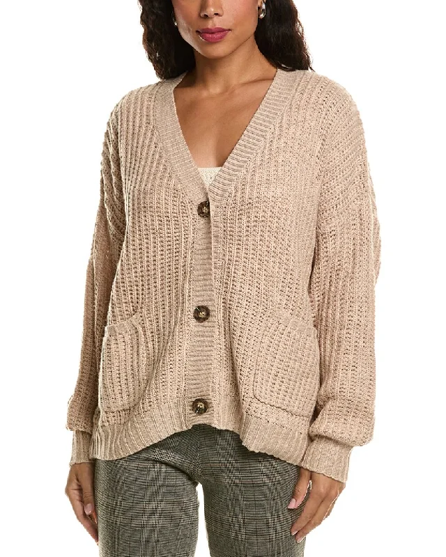 LaBiz Wool-Blend Cardigan