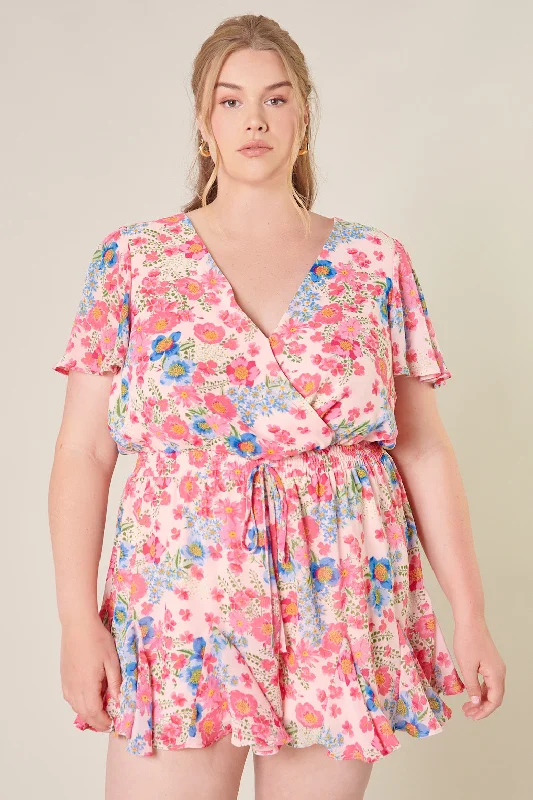 Macaron Floral Babygirl Romper Curve