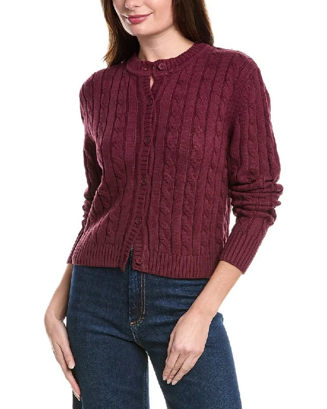 POINT Cable Cardigan