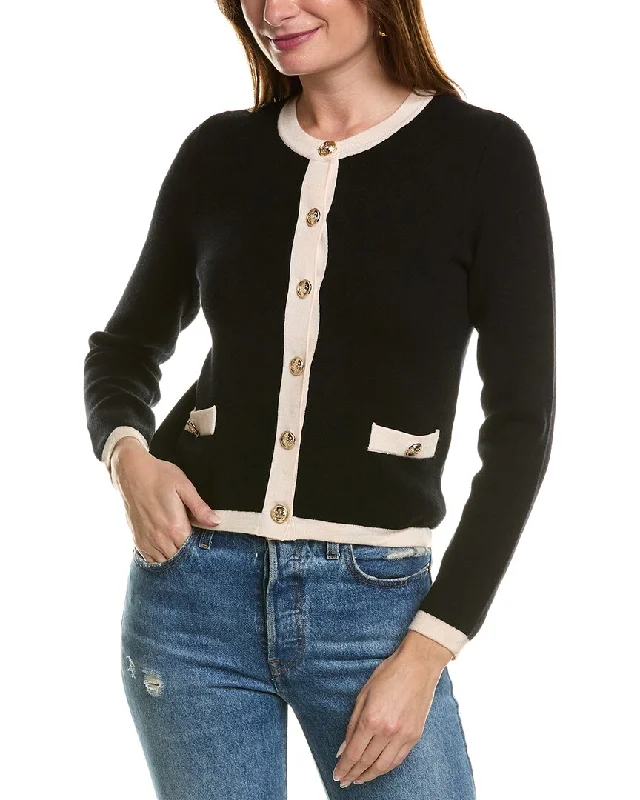 T Tahari 3/4-Sleeve Cardigan